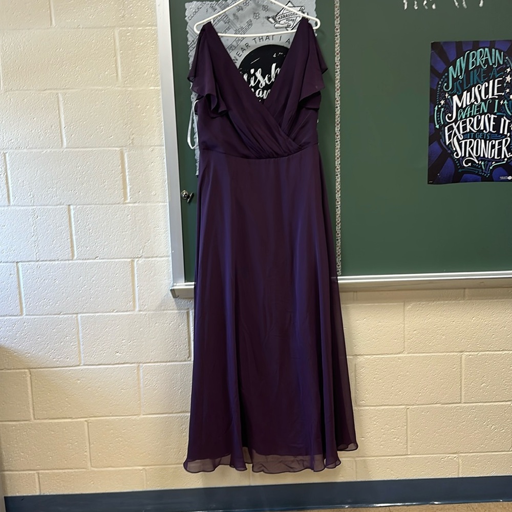 Purple dress